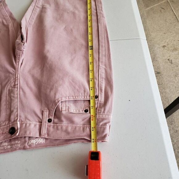 Mossimo Pink Distressed Boyfriend Jeans Size 6 NWT - Picture 7 of 12